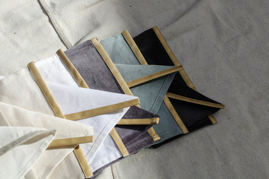 Soft linen napkins
